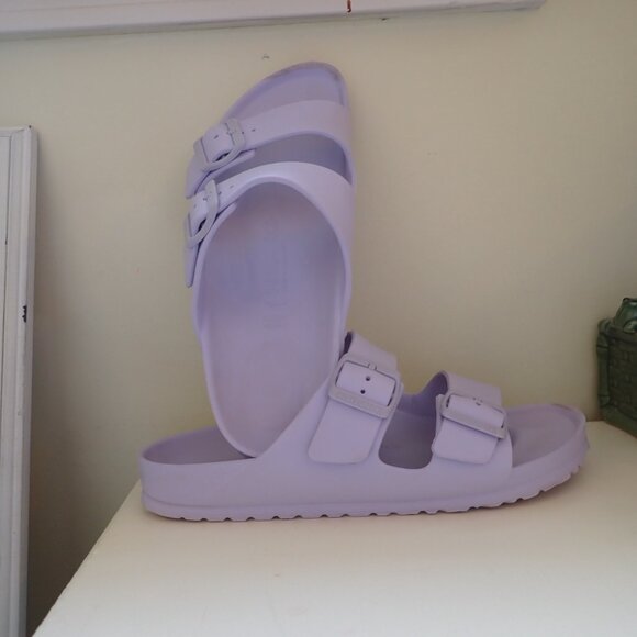 Birkenstock Arizona Essentials EVA Slide Sandal / Violet / EU Size 40 US 9 - Picture 11 of 13